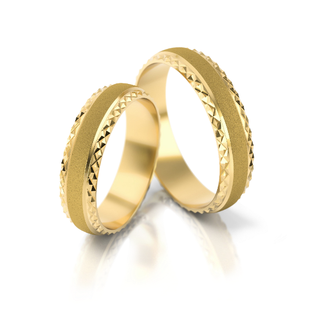 Bild von Trauringe "Minimalistisch" - 24 G