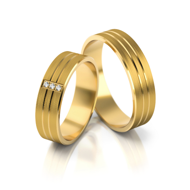 Bild von Trauringe "Minimalistisch" - 206 G