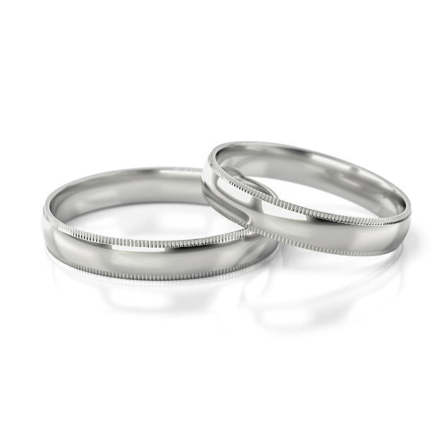 Bild von Trauringe "Pure Elegance" - 290 W