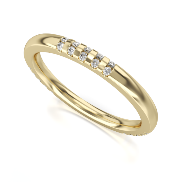 Bild von Memoire Ring "Liebe auf den ersten Blick"_509 Gelbgold