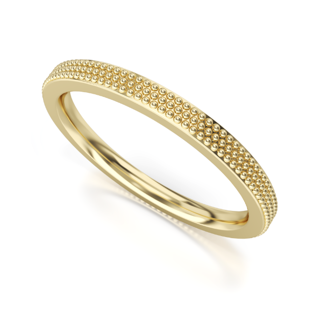 Bild von Memoire-Ring „Beförderung“_522 Gelbgold