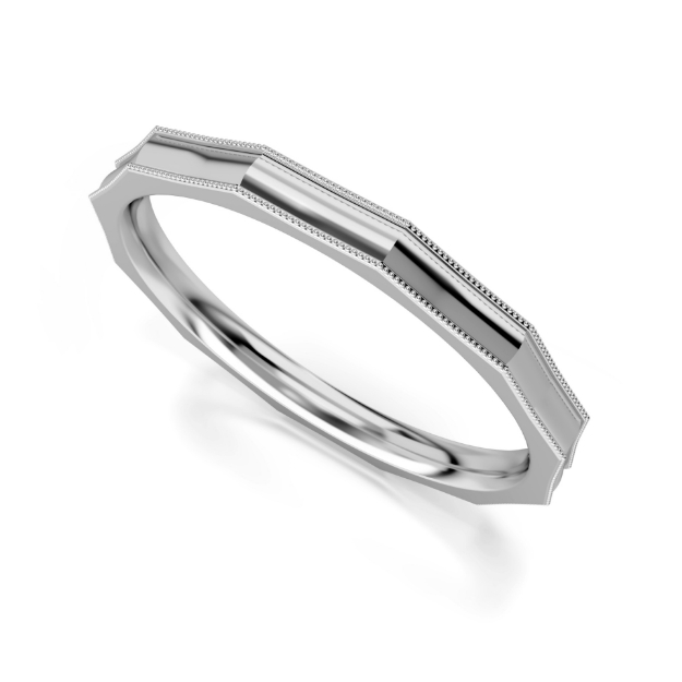 Bild von "Neues Jahr" Memoire-Ring_507 Weißgold