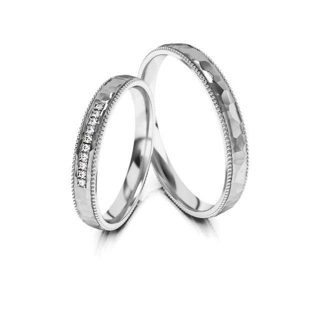 Bild von Trauringe "Puristisch" - 321 W