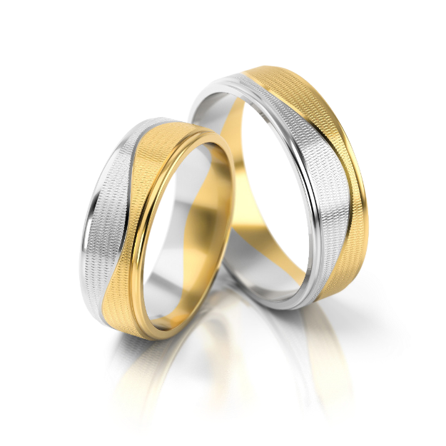 Bild von Trauringe "Flow" - 199 GW_1