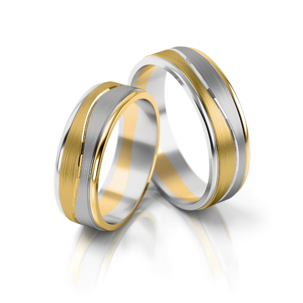 Bild von Trauringe "Flow" - 140 GW