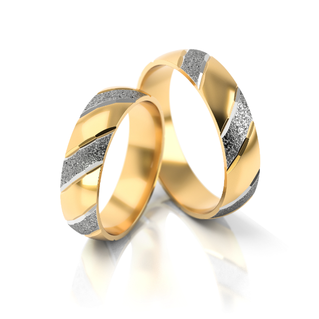 Bild von Trauringe "V-Rings" - 4 GW