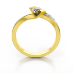 Bild von Verlobungsring - ST02 W